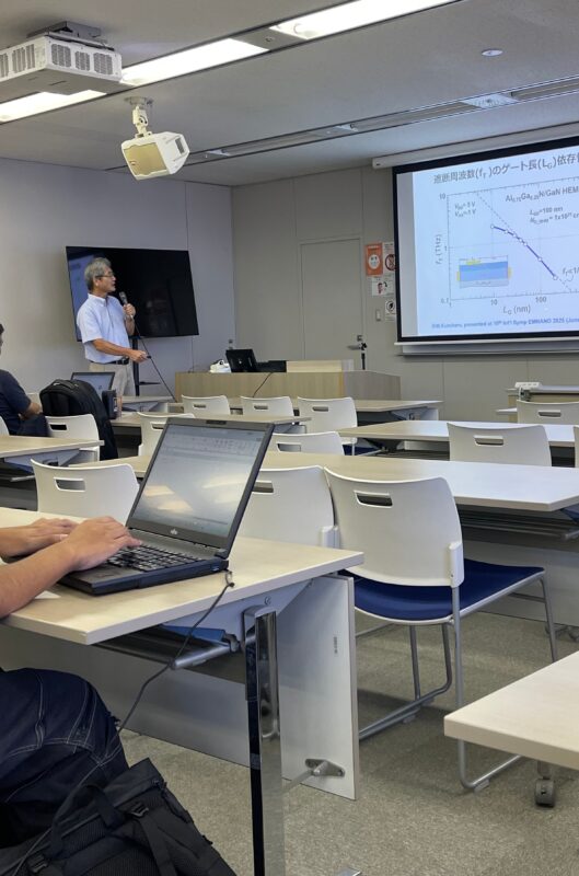当協会理事 葛原正明先生が関西学院大学Sustainable Energy Institute研究会にて講演致しました。