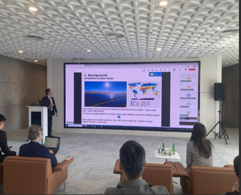 日本UAE産学連携推進事業ステアリングボード会議に出席しました。