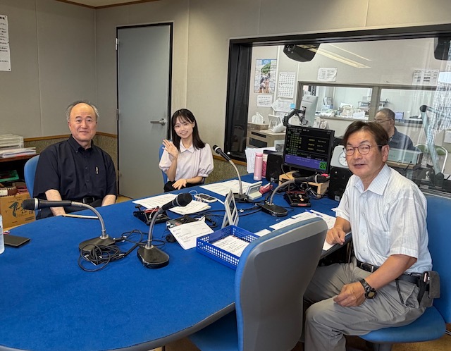 本協会専務理事の浅居正充先生が和歌山放送のラジオ番組「ボックス」に出演しました
